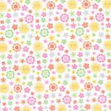 Bundle of Joy - Blossoms White Yardage Primary Image