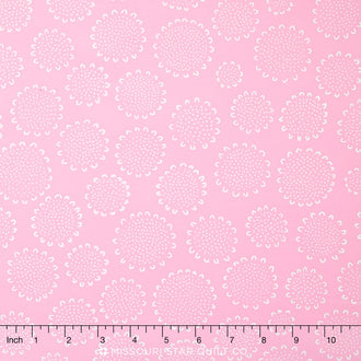 Blueberry Park - Bright Petal Dotty Sunflowers Yardage