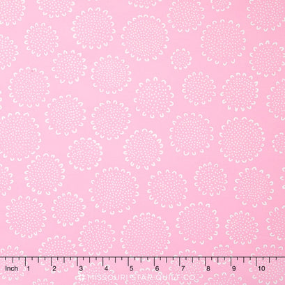 Blueberry Park - Bright Petal Dotty Sunflowers Yardage