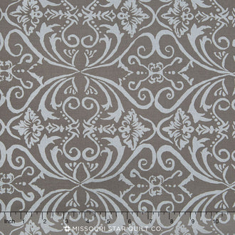 Shimmer - Pewter Metallic Yardage