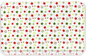 A Merry Little Christmas - Merry Stars Taupe Yardage