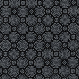 Blackout (Robert Kaufman) - Flowers Black Yardage Primary Image