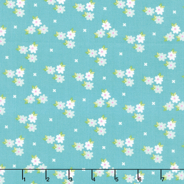 Laguna Sunrise - Morning Glory Teal Yardage