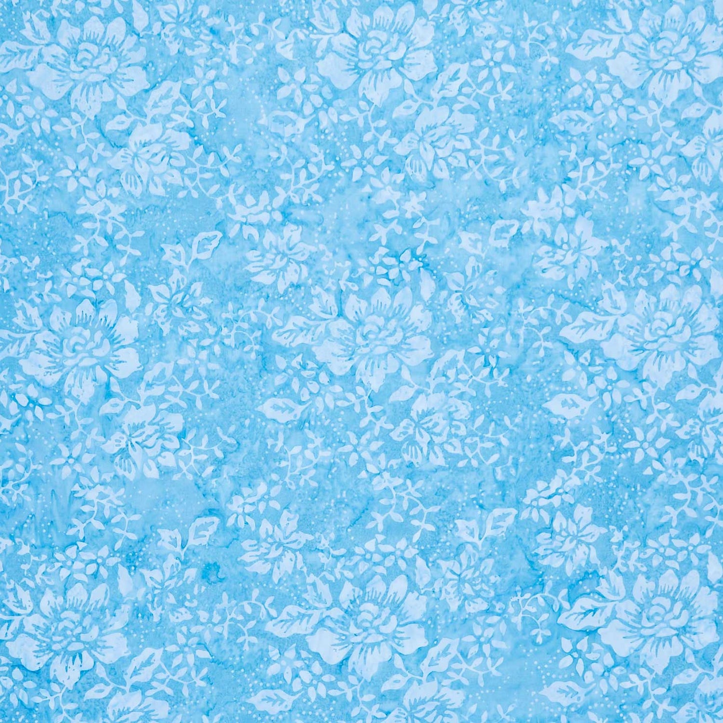 Tonga Batiks - Paradise - Summer Florals Ocean Yardage Primary Image