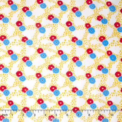 Chatterbox Aprons - Chatterbox Daisy Yellow Yardage