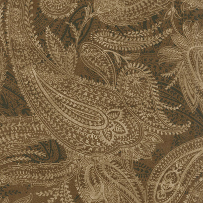 108" Quilt Back - Paisley Brown 108" Wide Backing