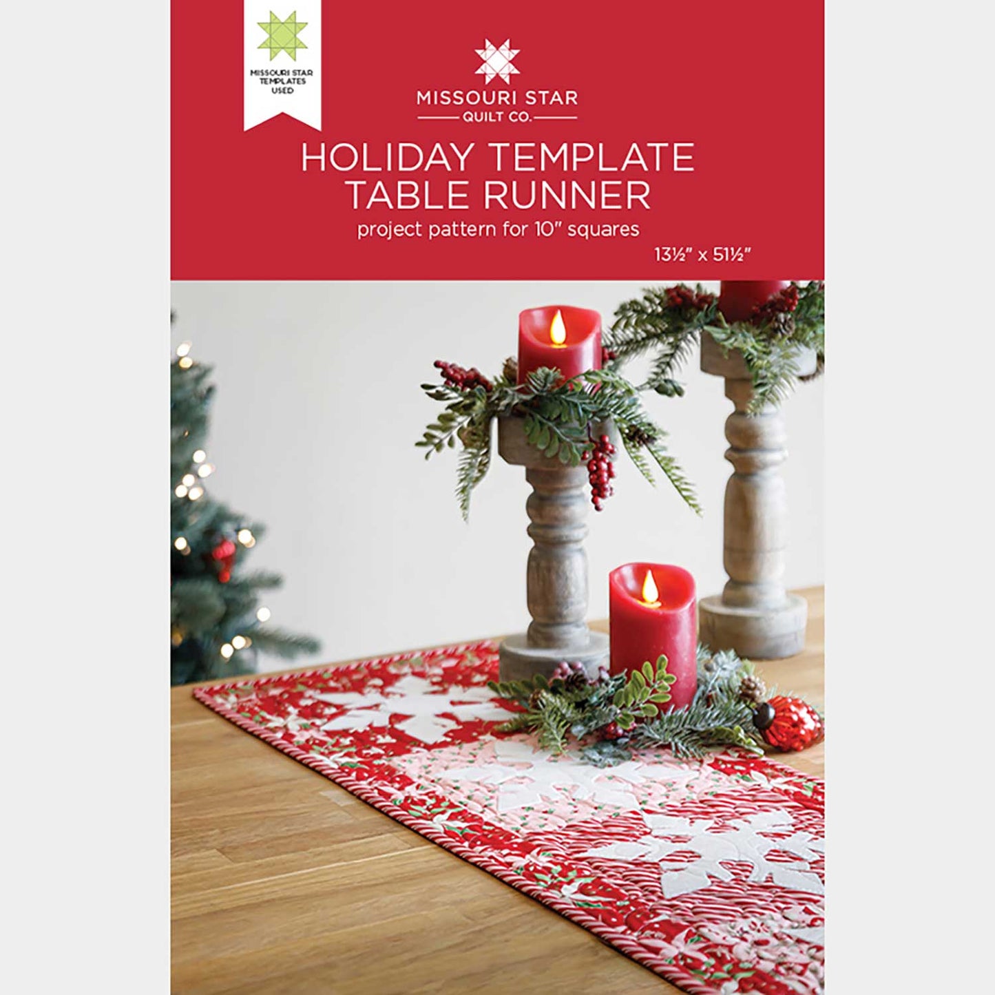 Holiday Template Table Runner Pattern by Missouri Star Primary Image