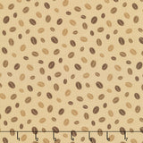 Coffee Life - Coffee Bean Toss Latte Yardage Primary Image