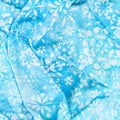Artisan Batiks - Snowscape Snowflakes Lt. Blue Metallic Yardage