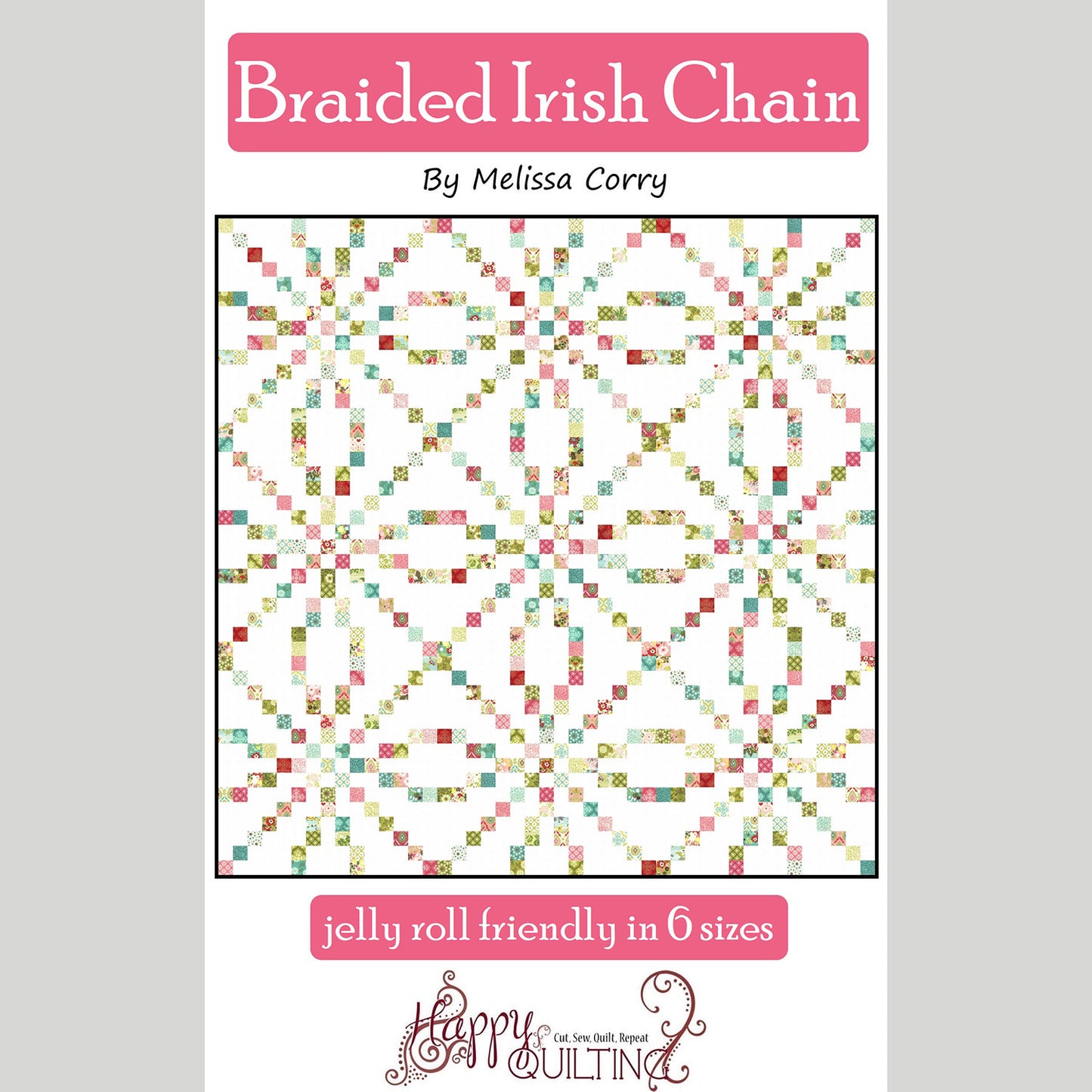 Braided Irish Chain Quilt Pattern Primary Image