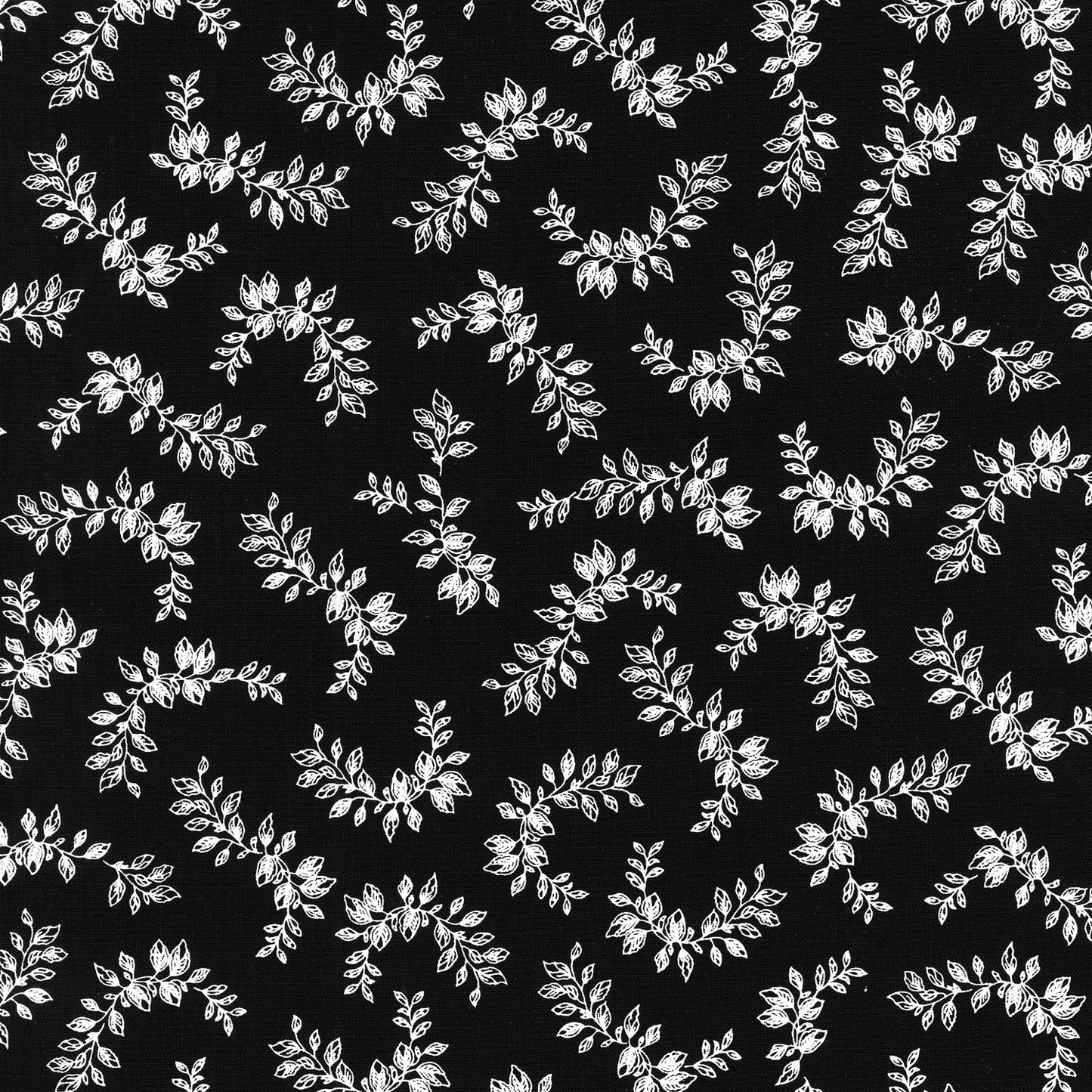 Blackout (Robert Kaufman) - Leaves Jet Yardage Primary Image