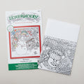 Zenbroidery Christmas Snowman Embroidery Kit Alternative View #2