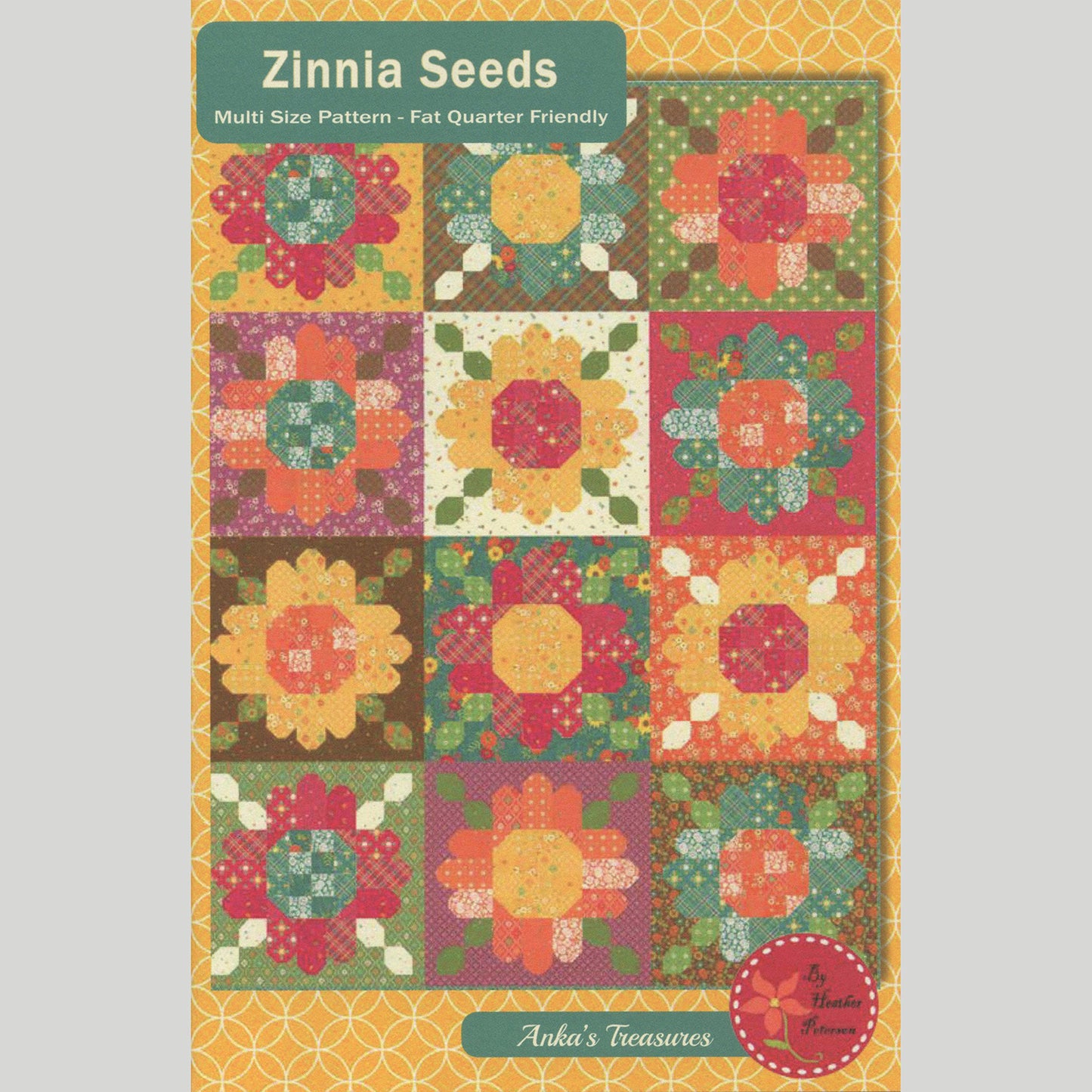 Zinnia Seeds Quilt Kit