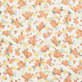 Sweet Pumpkin Spice - Oranges Natural Metallic Yardage