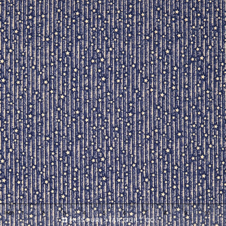 Let Freedom Ring - Star Stripe Navy Yardage