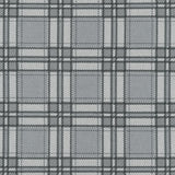 Farmhouse Flannels III - Moose Plaid Pewter Yardage Primary Image