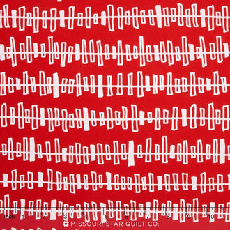 Blueberry Park - Bright Lipstick Clothesline Yardage