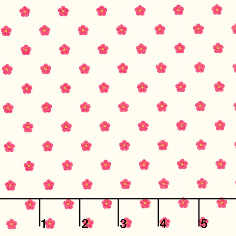 Wild Abandon - Whimsy Cream Yardage Primary Image