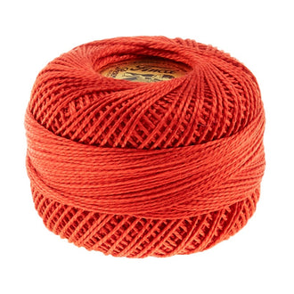 Presencia Perle Cotton Thread Size 8 Dark Coral