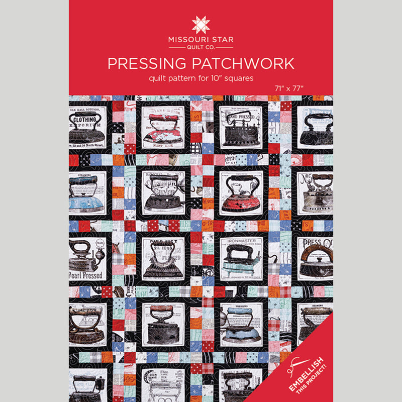 Pressing Patchwork Quilt Pattern by Missouri Star Primary Image