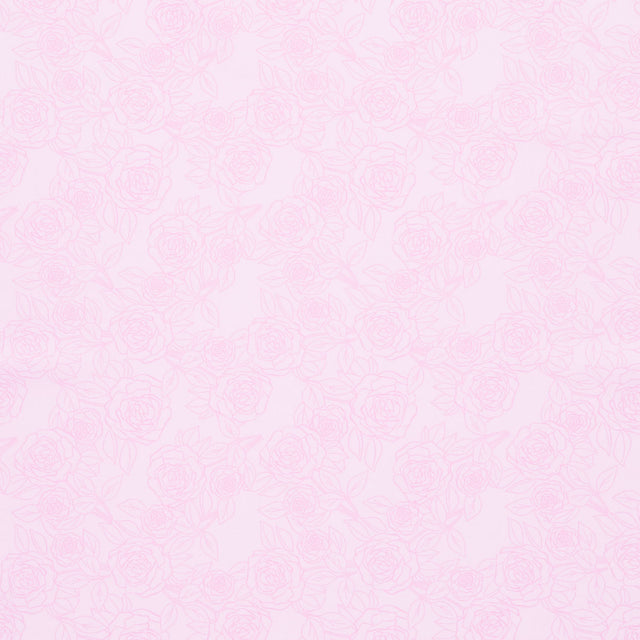 Color Me Pretty - Rose Bloom Pink Purple Yardage Primary Image