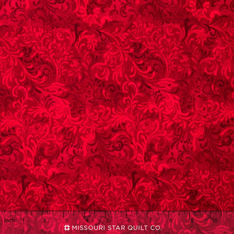 Wilmington Essentials - Ruby Days Embellishment Red Yardage