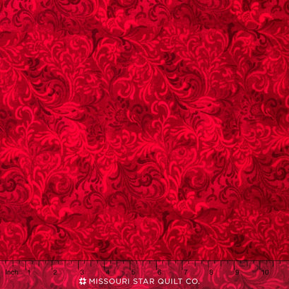 Wilmington Essentials - Ruby Days Embellishment Red Yardage