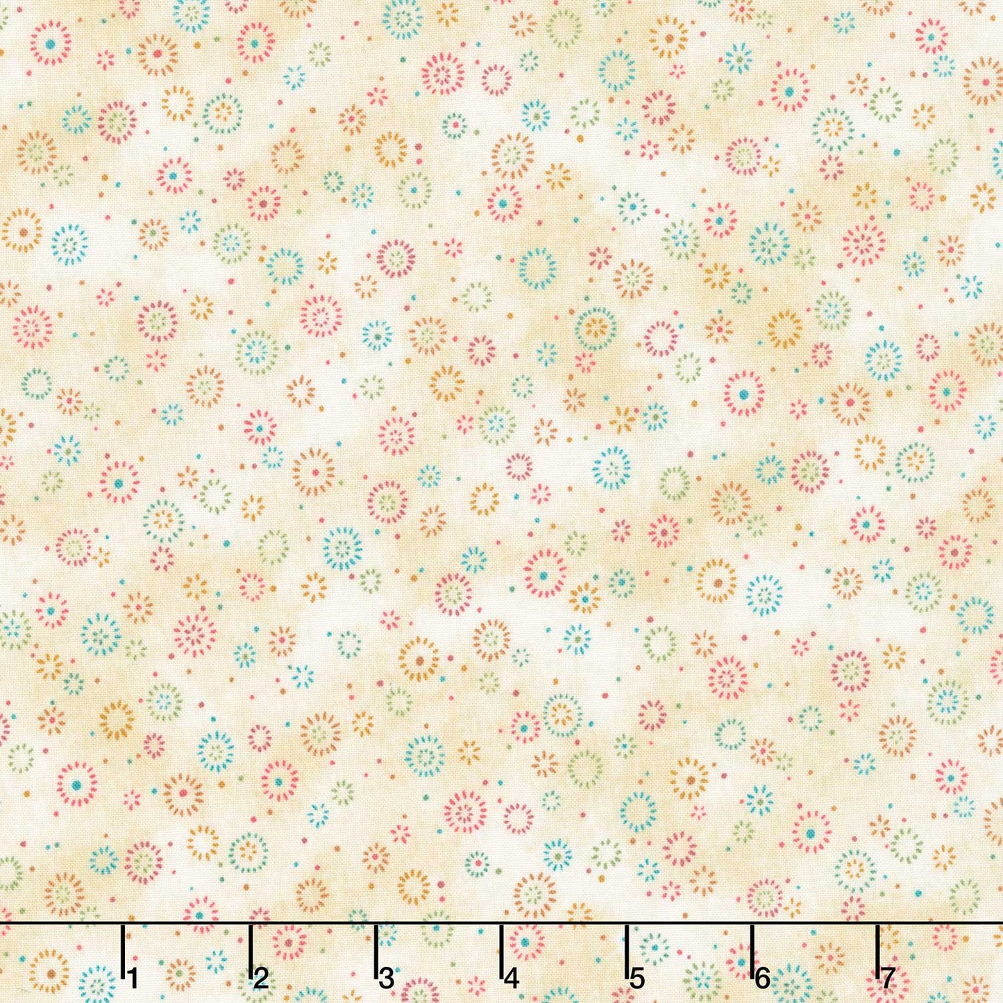 Star Of Wonder, Star Of Light - Twinkle Multi Cream Yardage Primary Image