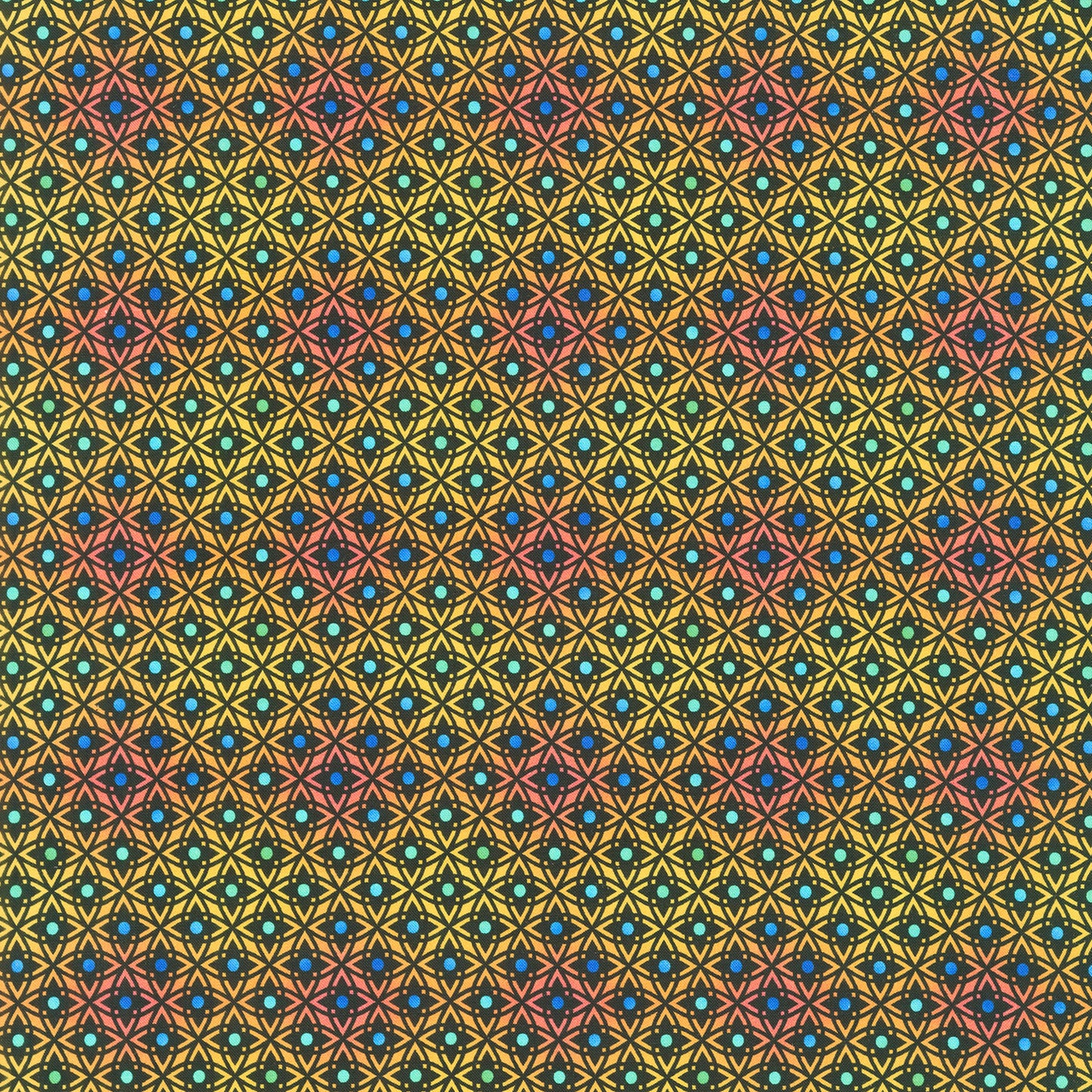 Vivid - Lattice Gold Yardage Primary Image