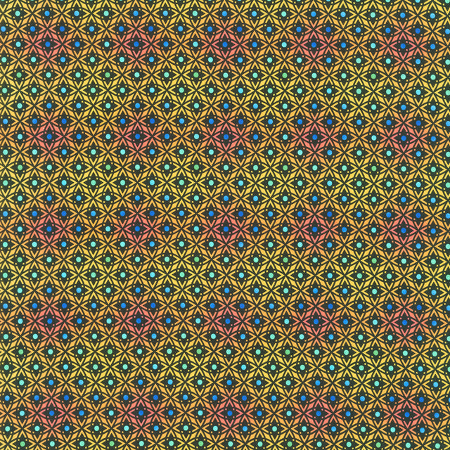 Vivid - Lattice Gold Yardage Primary Image