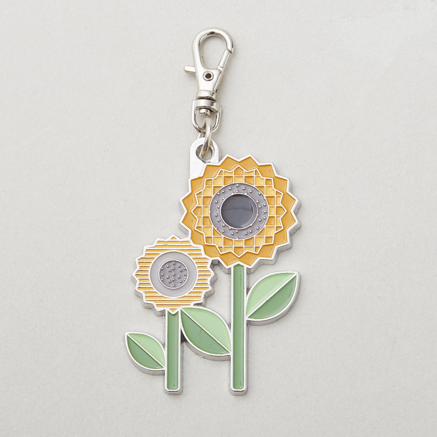 Lori Holt Enamel Happy Sunflower Charm Primary Image