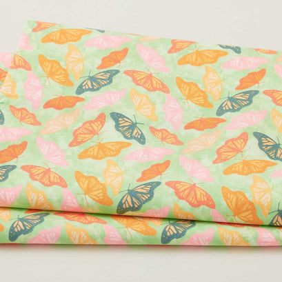 Makaya Favorites - Butterfly Green 2 Yard Cut