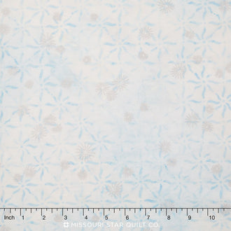 Artisan Batiks - Noel Cloud Metallic Yardage