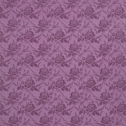 Anne of Green Gables - Damask Eggplant Yardage