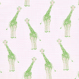 Safari Party - Safari Giraffe Pink Yardage