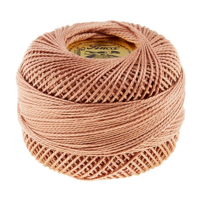 Presencia Perle Cotton Thread Size 8 Dark Desert Sand