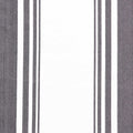 Panache - 18" Panache Toweling White/Black Yardage