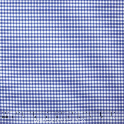 Carolina Gingham - 1/8" Woven Check Royal Yardage