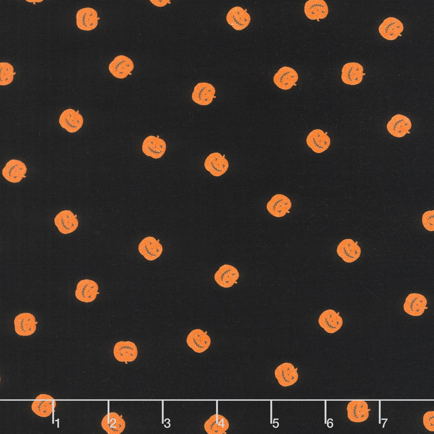 Pumpkin Patch (Riley Blake) - Pumpkin Toss Black Yardage Primary Image