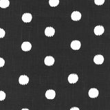 Panache (Moda) - Cotton Slub Dot Black Yardage Primary Image