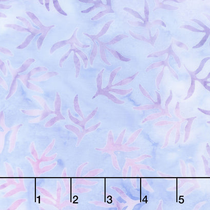 Artisan Batiks - Serendipity 3 Leaves Lavender Yardage