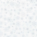 Bentley’s Snowflakes - Big Snowflake Silver Yardage Primary Image