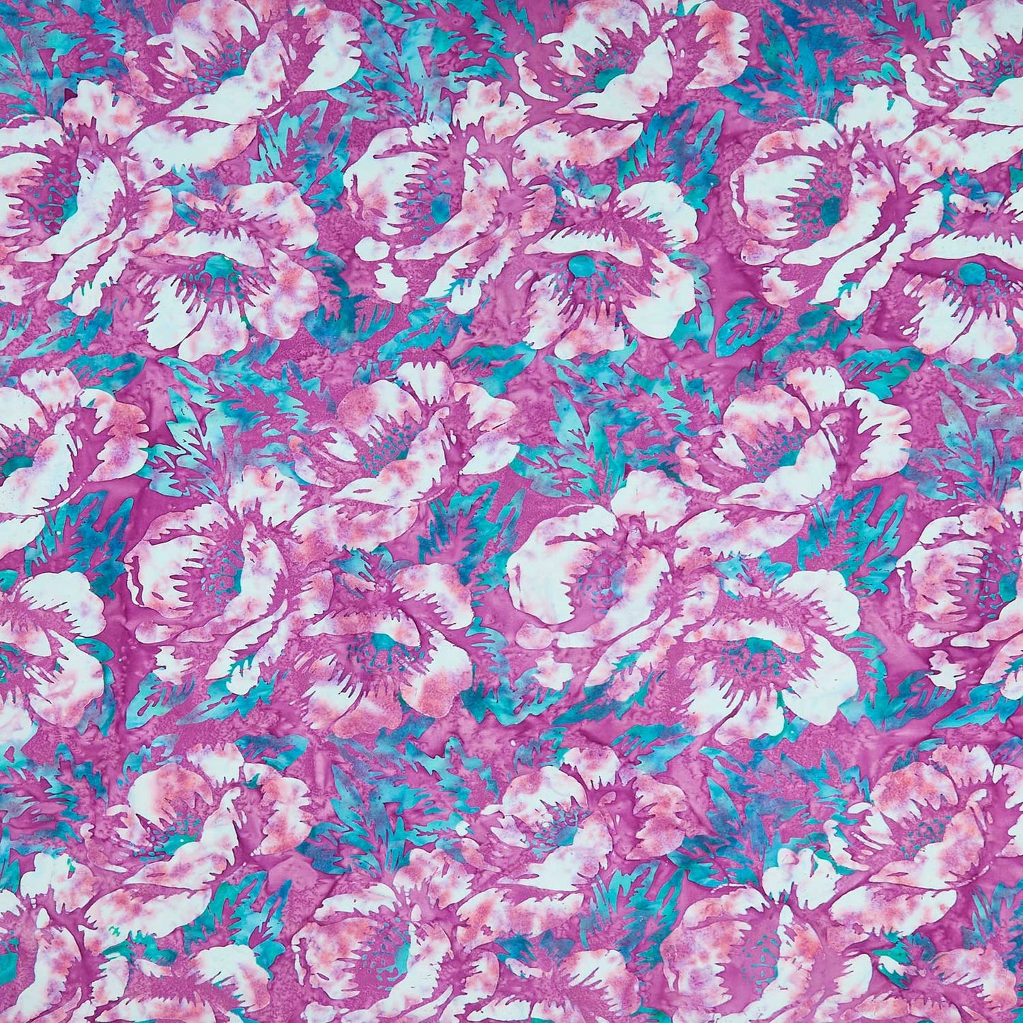 Artisan Batiks - Wild Poppies Orchid Yardage