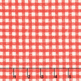 Homemade Holidays - Woven Check Red Yardage Primary Image