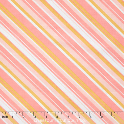 A Beautiful Thing - Stripe Pink Yardage