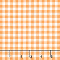 Pumpkin Patch - Gingham Orange Yardage