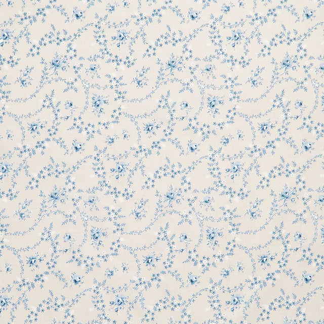 Serenity Blues - Vines Taupe Yardage