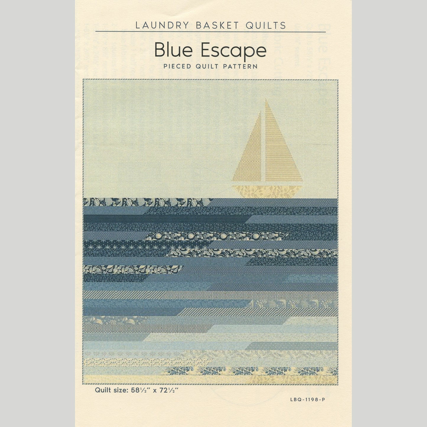 Blue Escape Quilt Pattern Primary Image