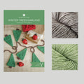 Winter Trees Knit Garland Kit - Lime