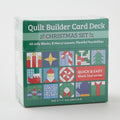 Quilt Builder Card Deck Christmas Set